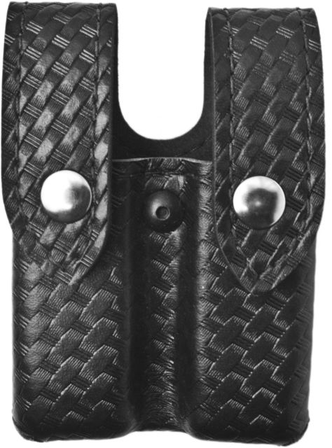 Safariland 72 Mag/Cuff Pouch Top Flap - Basket Black Ambidextrous - Safariland