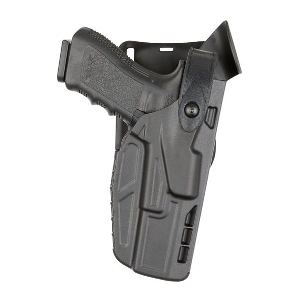 Safariland 7285 7TS SLS Low-Ride Level II Retention Duty Holster Beretta 92 Right Hand Plain Black 7285-73-411 - Safariland