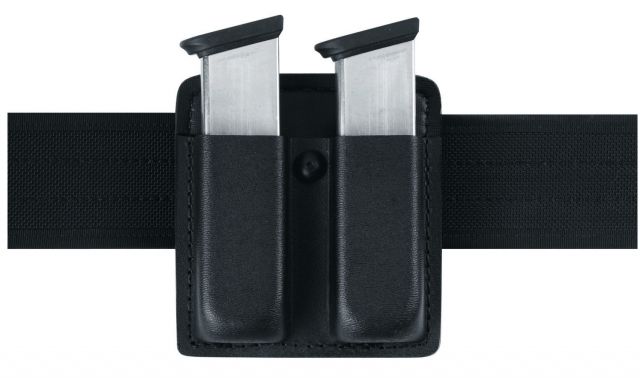 Safariland 73 Open Top Double Mag Pouch Glock 20 10mm 4.6in. Glock 21 .45 Cal. Nylon Look Black 73-383-22 - Safariland