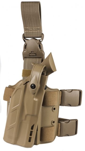 Safariland 7305 7TS ALS/SLS Level III Tactical Holster w/Quick Release SIG Sauer P320 Right Hand STX Flat Dark Earth Flat Dark Earth 7305-450-551 - Safariland