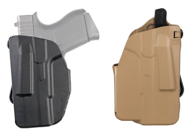 US Safariland 7371 7TS ALS Concealment Paddle Holster, Springfield Armory XD-S .40 S&W/Springfield Armory XD-S 9mm, Right Hand, STX Plain, Black, 7371-45-411 Tech Data