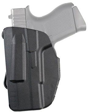 Safariland 7371 7TS ALS Concealment Paddle Holster Smith & Wesson M&P Shield Left Hand STX Plain Black 7371-17918-412 - Safariland