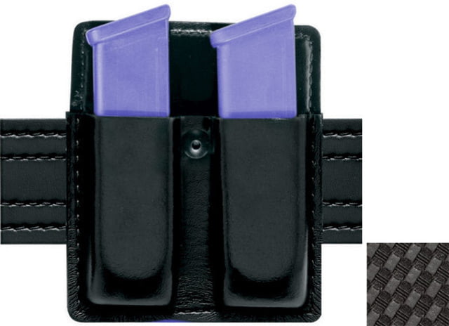 Safariland 75 Double Mag Pouch Without Flaps - STX Basket Weave Ambidextrous - Safariland