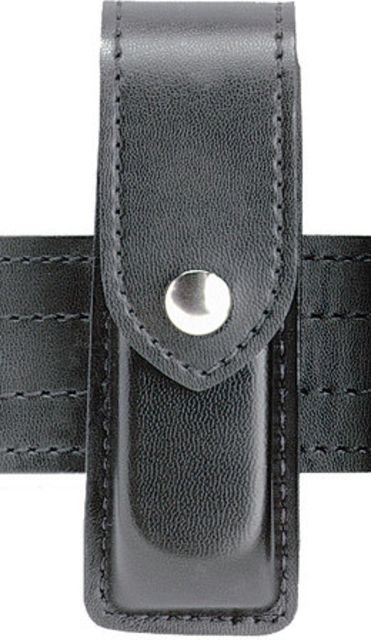 Safariland 76 Single Handgun Magazine Pouch - Basketweave Brown Ambidextrous