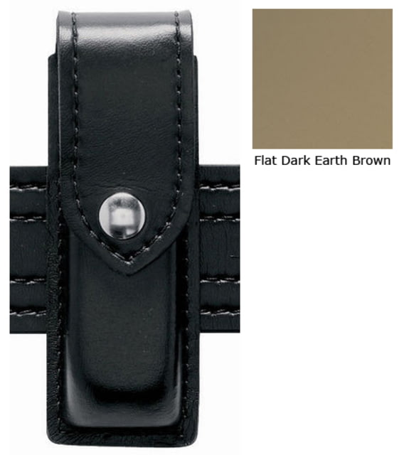 Safariland 76 Single Mag Pouch Single Stacked 9mm Mags Browning Bdm 9mm STX Tactical Flat Dark Earth W/ Hidden Snap 76-76-55HS - Safariland