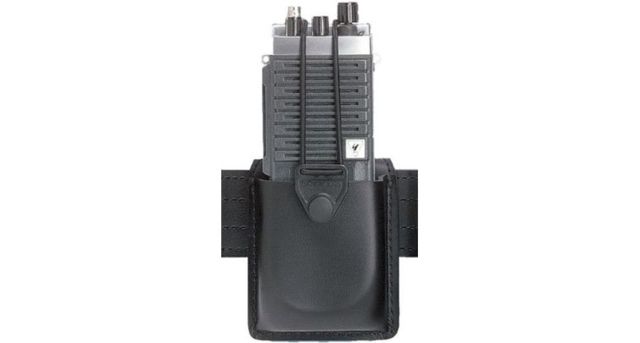 Safariland 761 Safari-Laminate Radio Carrier 761-X-2 - 1.75in 45mm Deep x 2.875in 73mm Wide x 4.75in 121mm High - Safariland