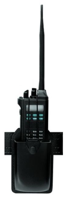 Safariland 762 Radio Holder W/ Swivel 3.125in. D X 2.875in. W X 6.25in. H Plain Black 762-8-2 - Safariland