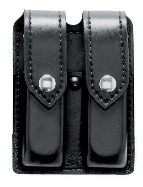Safariland 77 Double Handgun Magazine Pouch - Black Nylon-Look Ambidextrous - Safariland