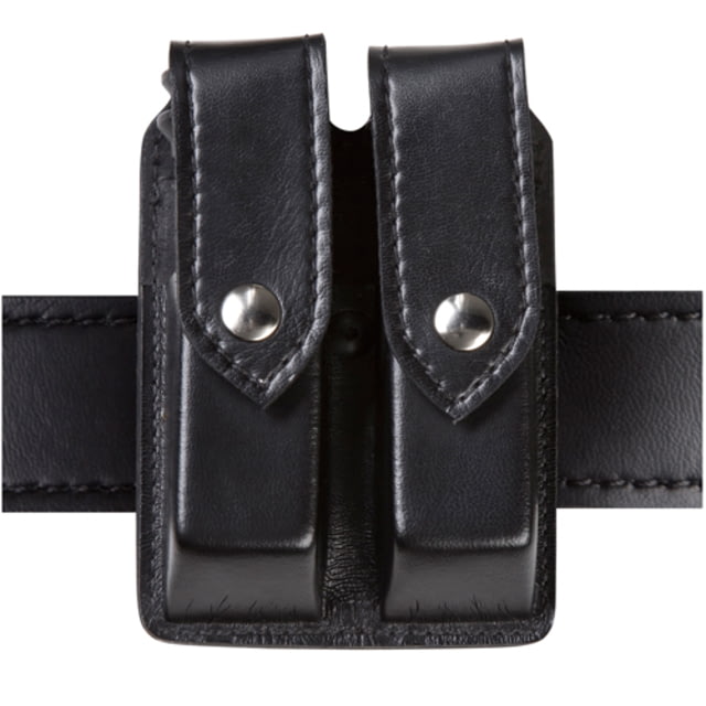 Safariland 77 Double Handgun Magazine Pouch - Plain Black Ambidextrous