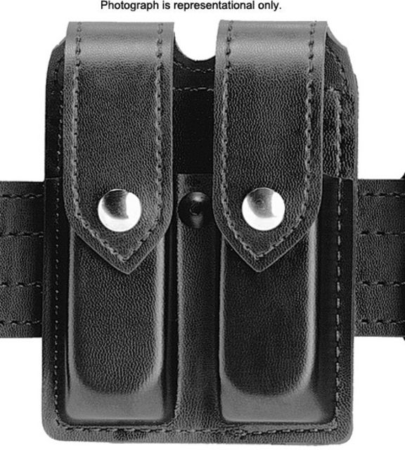 Safariland 77 Double Handgun Magazine Pouch - STX Tactical Black Ambidextrous - Safariland