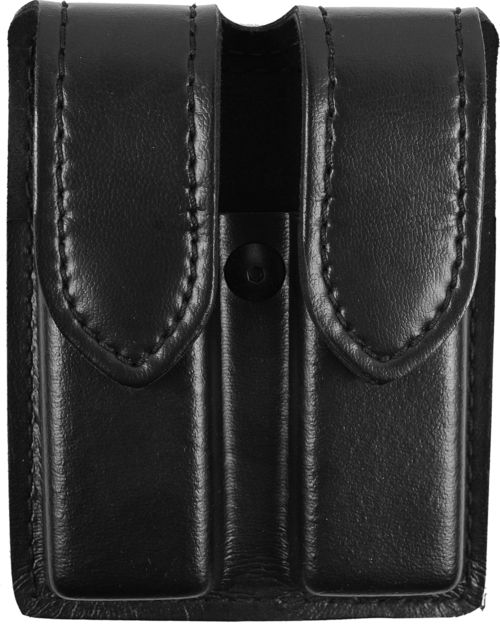 Safariland 77 Double Handgun Magazine Pouch - Plain Black Ambidextrous - Safariland