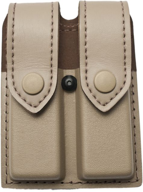 Safariland 77 Double Handgun Magazine Pouch - FDE Brown Ambidextrous - Safariland
