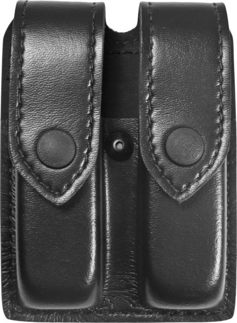 Safariland 77 Double Handgun Magazine Pouch - Plain Black Ambidextrous - Safariland