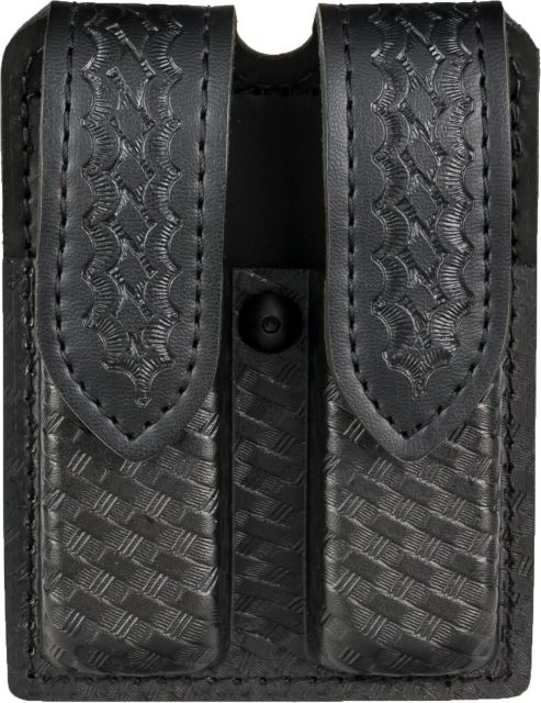 Safariland 77 Double Handgun Magazine Pouch - STX Basket Weave Ambidextrous - Safariland