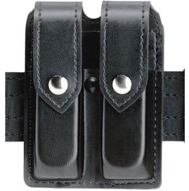 Safariland 77 Double Handgun Magazine Pouch - STX TAC Black Ambidextrous - Safariland
