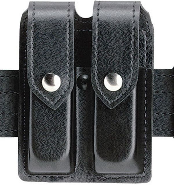 Safariland 77 Double Handgun Magazine Pouch - STX TAC Black Ambidextrous - Safariland