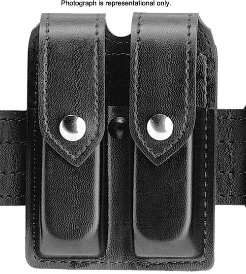 Safariland 77 Double Handgun Magazine Pouch - STX Tactical Black Ambidextrous - Safariland