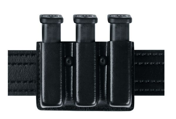 Safariland 775 - Slimline Open Top Triple Magazine Pouch Black - 1152359 - Safariland