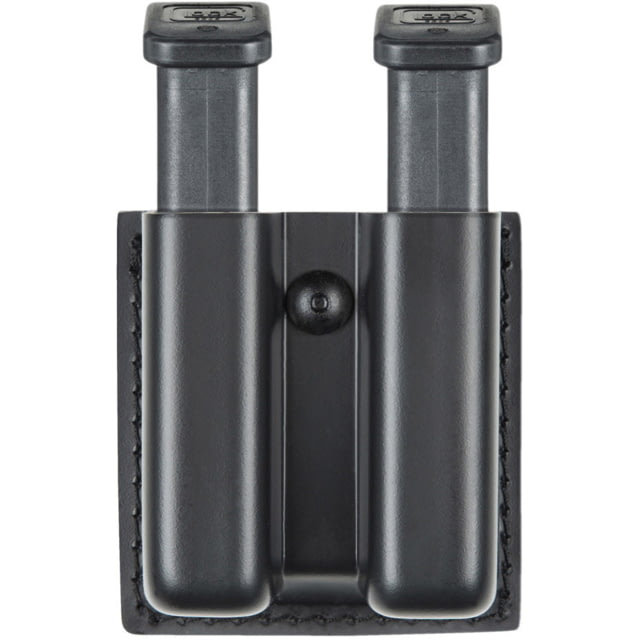 Safariland Model 79 Slimline Open Top Double Magazine Pouches Glock 20 10mm 4.6in/Glock 21 .45 Cal. Black STX Tactical MOLLE 79-383-23-MSA - Safariland