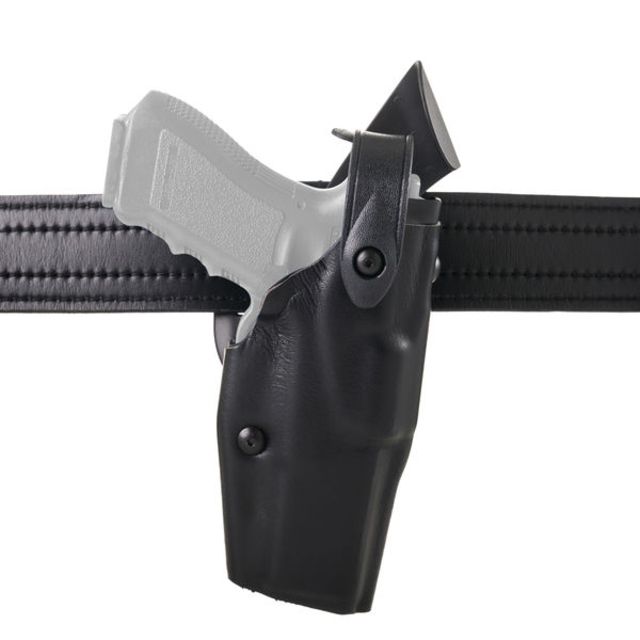 Safariland  Level III Retention ALS/SLS Duty Mid-Ride Holster Springfield Armory XD-M 4in .40 S&W Right Hand Plain Black - Safariland