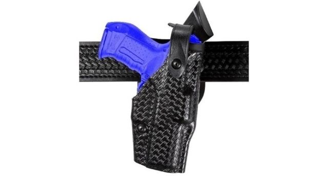 Safariland  ALS Level II Plus w/ Ride UBL Holster Colt 1911/Springfield Armory 1911/Smith & Wesson SW1911 Left Hand Basketweave Black - Safariland
