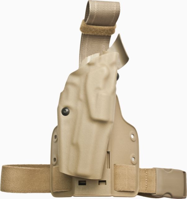 Safariland  ALS Tactical Thigh Holster Colt 1911/Springfield Armory 1911/Smith & Wesson SW1911 Right Hand Brown - Safariland