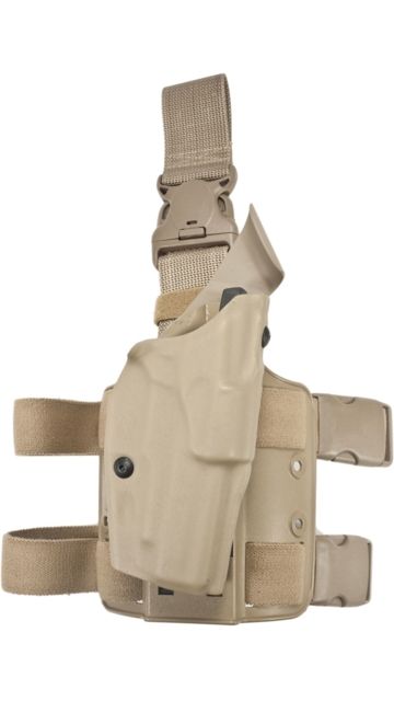 Safariland  ALS Tactical Thigh Holster Colt 1911 Government Right Hand STX Tactical Flat Dark Earth - Safariland