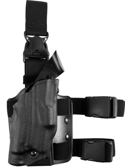 Safariland Model 6355 ALS Tactical Holster Glock 19/Glock 23/Glock 45/Glock 19X Left Hand STX Tactical Black 6355-28325-132-SP10 - Safariland