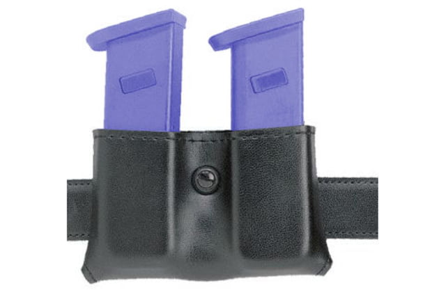 Safariland Concealment Magazine Holder Snap-On Double - STX Plain Black - Safariland