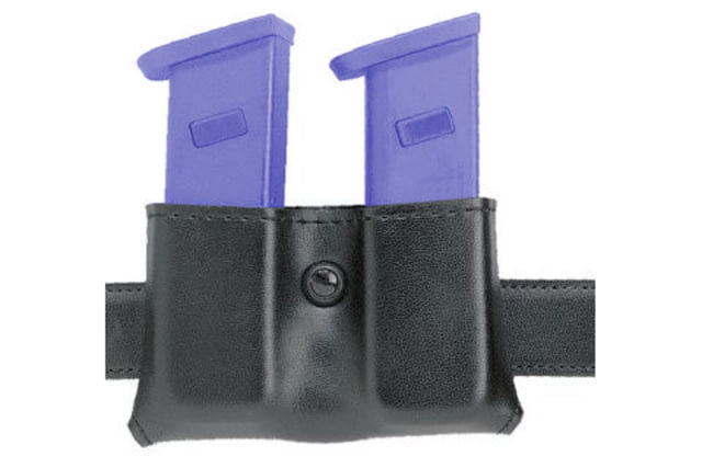 Safariland 079 Concealment Magazine Holder Snap-On Double - Plain Black Ambidextrous - Safariland