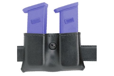 Safariland Concealment Magazine Holder Snap-On Double - STX Plain Black - Safariland