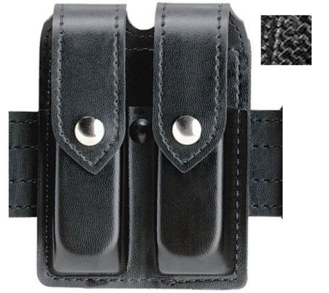 Safariland 77 Double Handgun Magazine Pouch - STX Basket Weave Ambidextrous - Safariland
