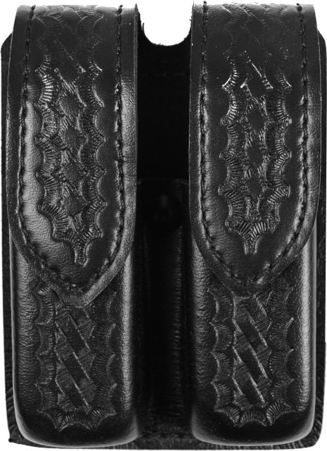 Safariland 77 Double Handgun Magazine Pouch Basket Black Ambidextrous - For Glock 20/21 & Similar - Safariland