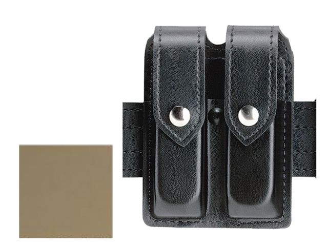 Safariland 77 Double Handgun Magazine Pouch - FDE Brown Ambidextrous - Safariland