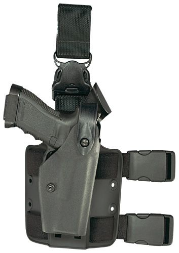 Safariland Legshroud w/ Harness Holster Black - Safariland
