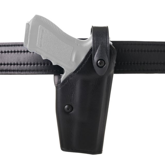 Safariland  Level II Retention Mid-Ride Holster Smith & Wesson M&P 9 4.25in/Smith & Wesson M&P 40 4.25in Left Hand Nylon-Look Black - Safariland