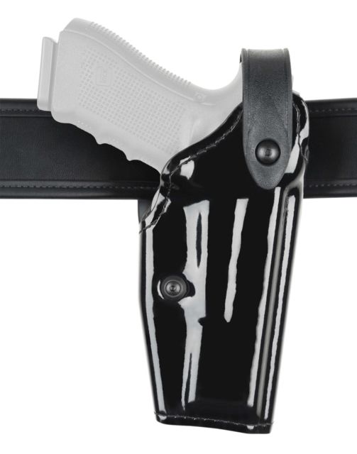 Safariland  Level II Retention Mid-Ride Holster SIG Sauer P229R DAK Right Hand Gloss Black - Safariland