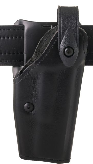 Safariland  Level II Retention Mid-Ride Holster Smith & Wesson M&P 9 4.25in/Smith & Wesson M&P 40 4.25in Right Hand STX Plain Black - Safariland