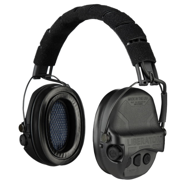 Safariland Liberator HP-R 2.0 Ear Muffs Behind the Head Suspension Black - Safariland