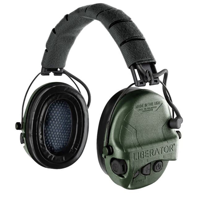 Safariland Liberator HP-R 2.0 Ear Muffs Over the Head Suspension OD Green - Safariland