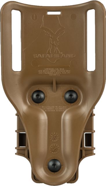 Safariland 6070ubl - Mid-ride Universal Belt Loop Fde Brown - Safariland