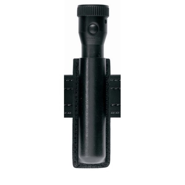 Safariland Model 306 Open Top Mini-flashlight Holder Basketweave - 1137657 - Safariland