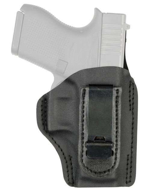 Safariland Model 17 Inside-the-Waistband Belt Clip Holster Glock 26/27/33 Left Hand STX Black 17-183-132 - Safariland