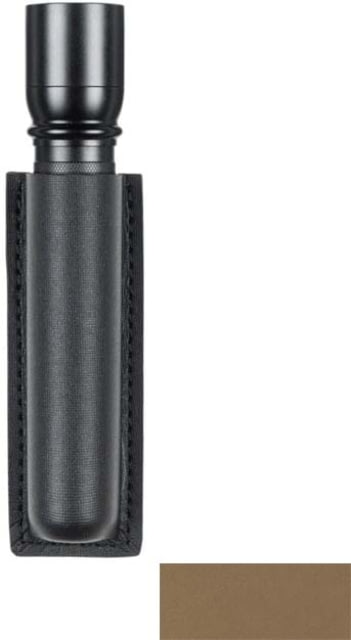 Safariland Model 306 Open Top Mini Flashlight Holder M3X Light FDE Brown STX Tactical MOLLE 306-11-553-MSA - Safariland