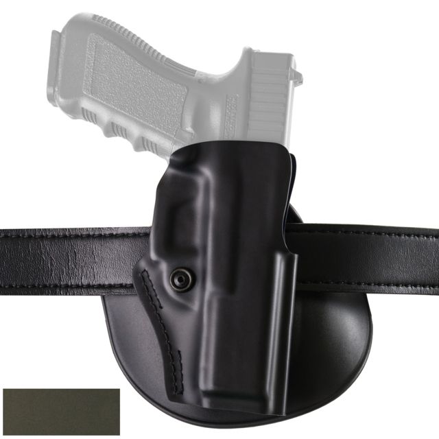 Safariland  Open Top Concealment Paddle/Belt Loop Glock Holsters w/Detent Glock 31/Glock 17/Glock 22 Right Hand STX OD Green - Safariland