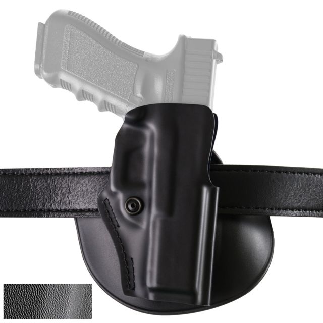 Safariland  Open Top Concealment Paddle/Belt Loop Glock Holsters w/Detent Glock 26/Glock 27/Glock 33 Right Hand STX Tactical Black - Safariland