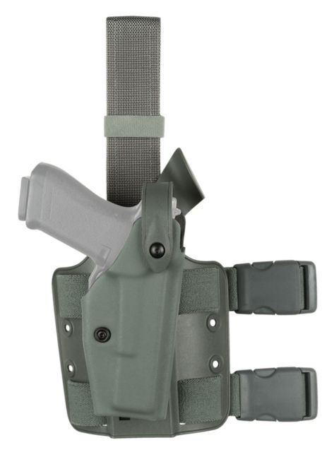 Safariland Model 6004 SLS Drop-Leg Glock Holster Glock 19/Glock 23/Glock 32 Right Hand STX Foliage Green - Safariland