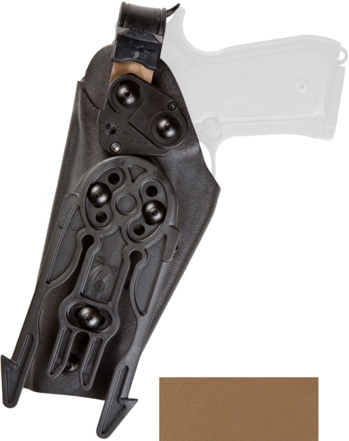 Safariland Model  SLS Drop-Leg Glock Holster Glock 19/Glock 23/Glock 32 Right Hand STX Flat Dark Earth - Safariland