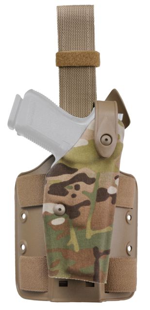 Safariland Model 6004USN SLS Low Drop-Leg Holster Glock 19/23/32 Right Hand Cordura Multi-Cam 6004USN-283-701 - Safariland