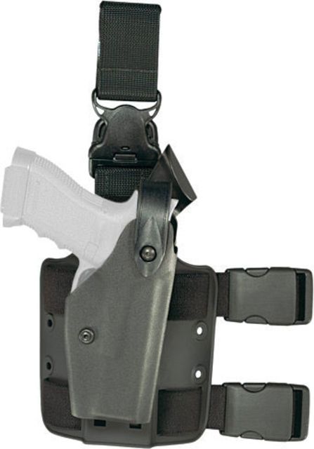 Safariland 6005 SLS Tactical w/ Quick Release Leg Harness Holster Right Hand Foliage Green - Safariland
